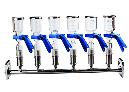 bottle top filter device glass